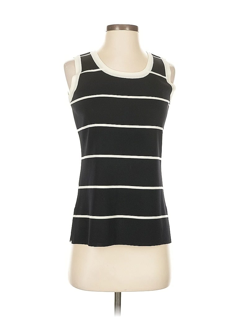 misook 100% Acrylic Black Sleeveless T-Shirt Size XS - photo 1