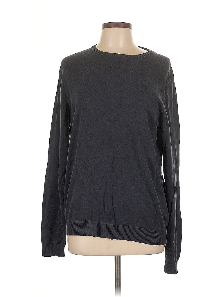 Pre-owned H&m Pullover Sweater In Blue