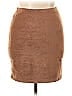 Painted Threads 100% Polyester Solid Brown Casual Skirt Size XL - photo 1
