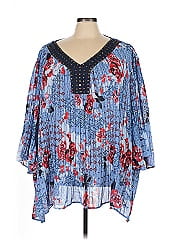 Woman Within 3/4 Sleeve Blouse