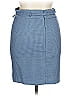 Ann Taylor Houndstooth Blue Formal Skirt Size 14 (petite) - photo 2