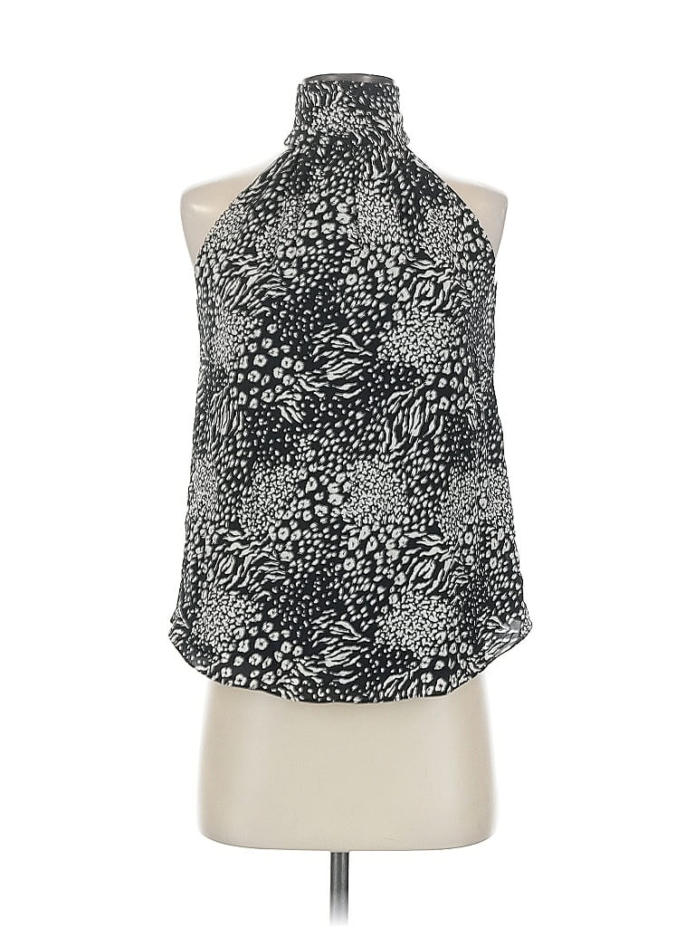 Pre-owned Joie Sleeveless Blouse In Silver