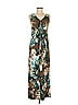R&M Richards Tropical Brown Casual Dress Size 8 - photo 1