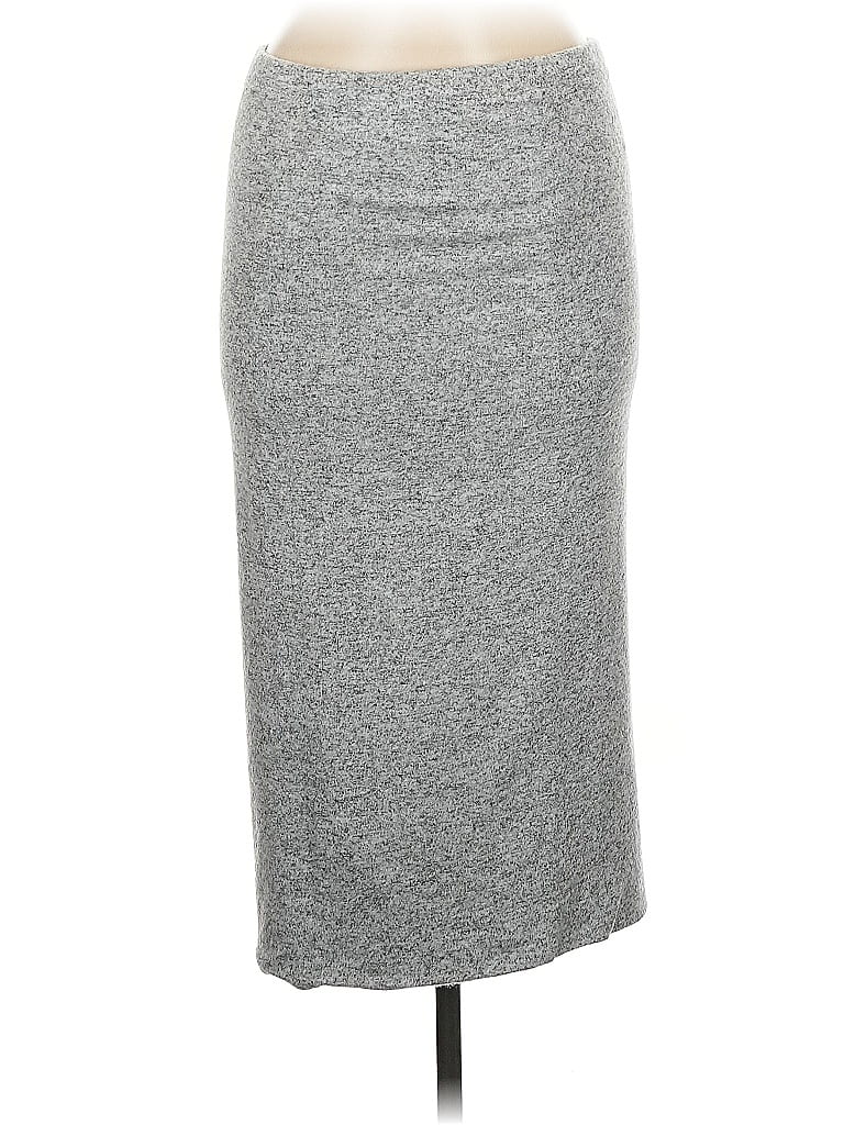 Pre-owned Express Casual Skirt In Gray