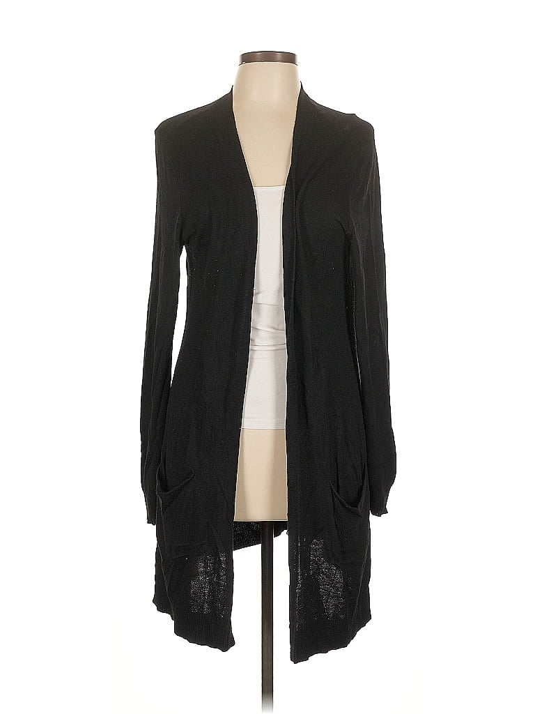 Pre-owned Maison Jules Cardigan Sweater In Black