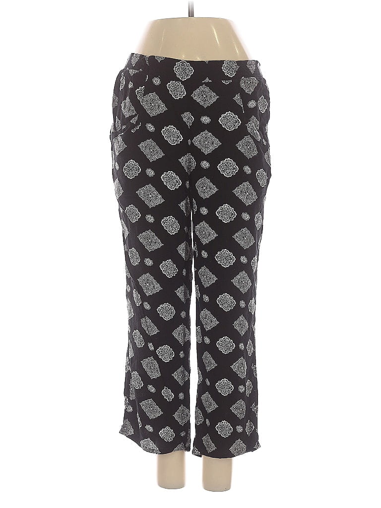 Amuse Society Paisley Gray Casual Pants Size S - photo 1