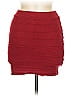 Monrow Solid Red Casual Skirt Size M - photo 1