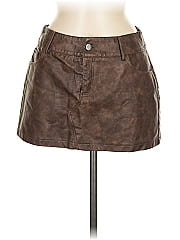Edikted Faux Leather Skirt