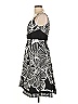 Jones Studio Graphic Black Cocktail Dress Size 10 - photo 4
