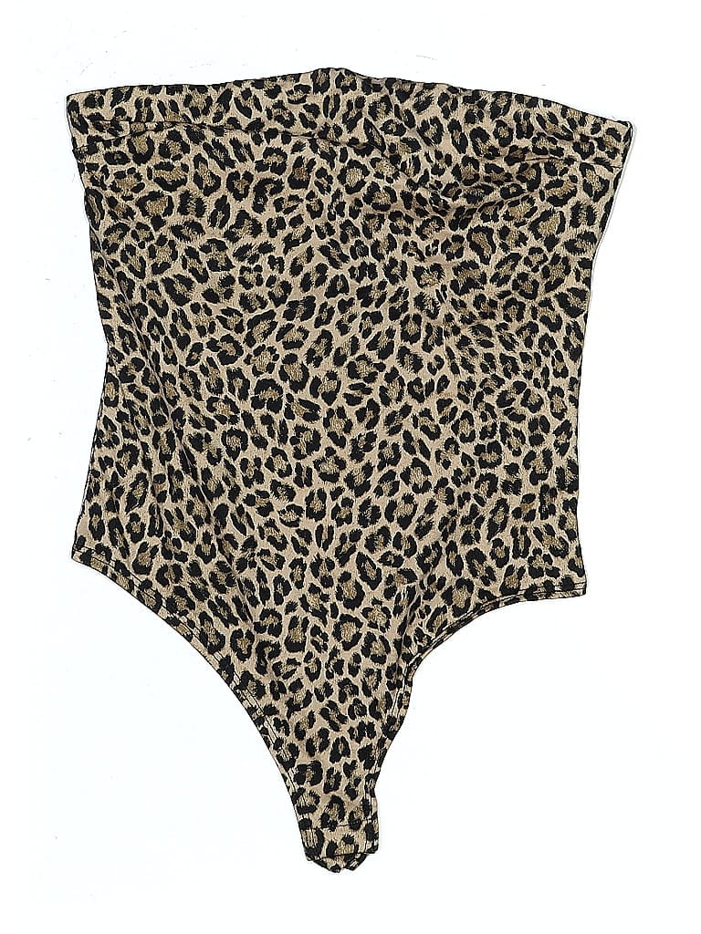 Pre-owned Gaze Bodysuit In Brown