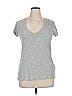 James Perse 100% Cotton Gray Short Sleeve T-Shirt Size XL (4) - photo 1