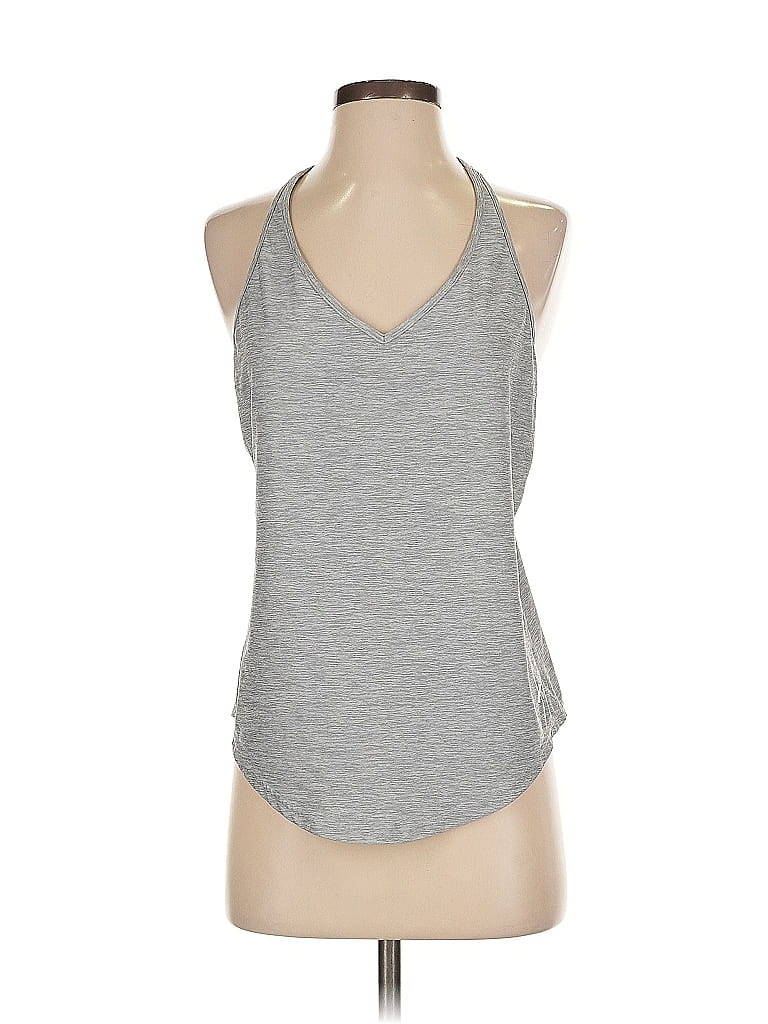 Click to view more detailed imagery on our partner's website Pre-owned Under Armour Tank Top Gray Halter Neckline Tops