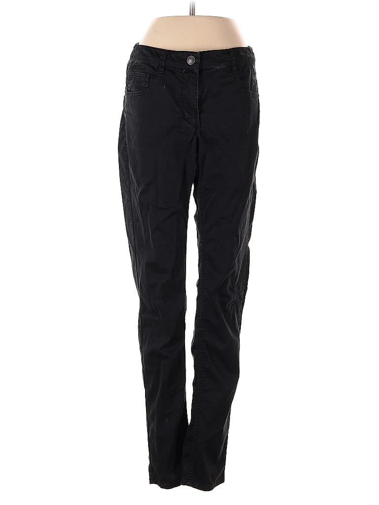 Pre-owned H&m Casual Pants In Black