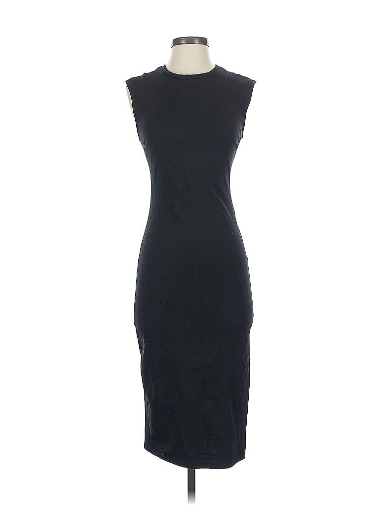 Pre-owned Zara W&b Collection Cocktail Dress In Black