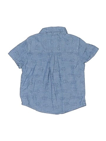 Just One You Made by Carter's Short Sleeve Button-Down Shirt (view 2)