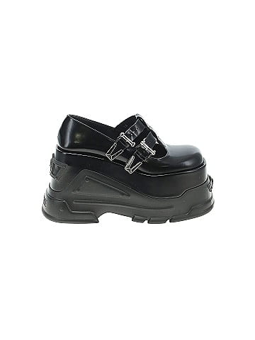 Versace Patent Leather Medusa Anthem platform wedges (view 1)