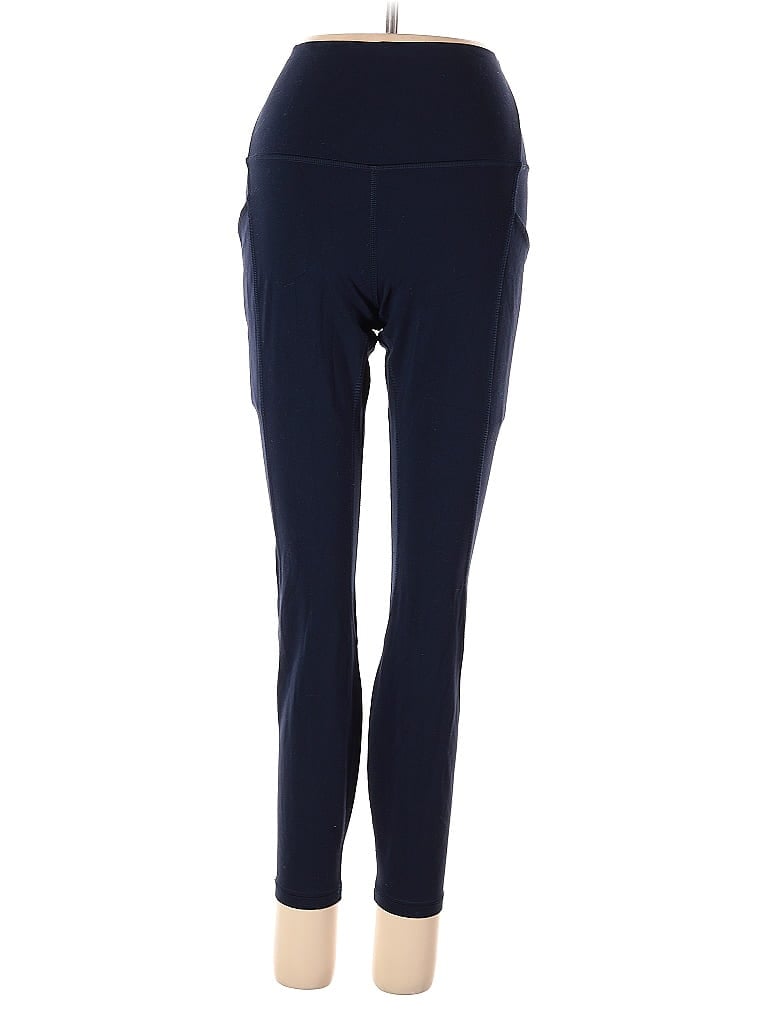 Pre-owned Lululemon Athletica Active Pants In Blue