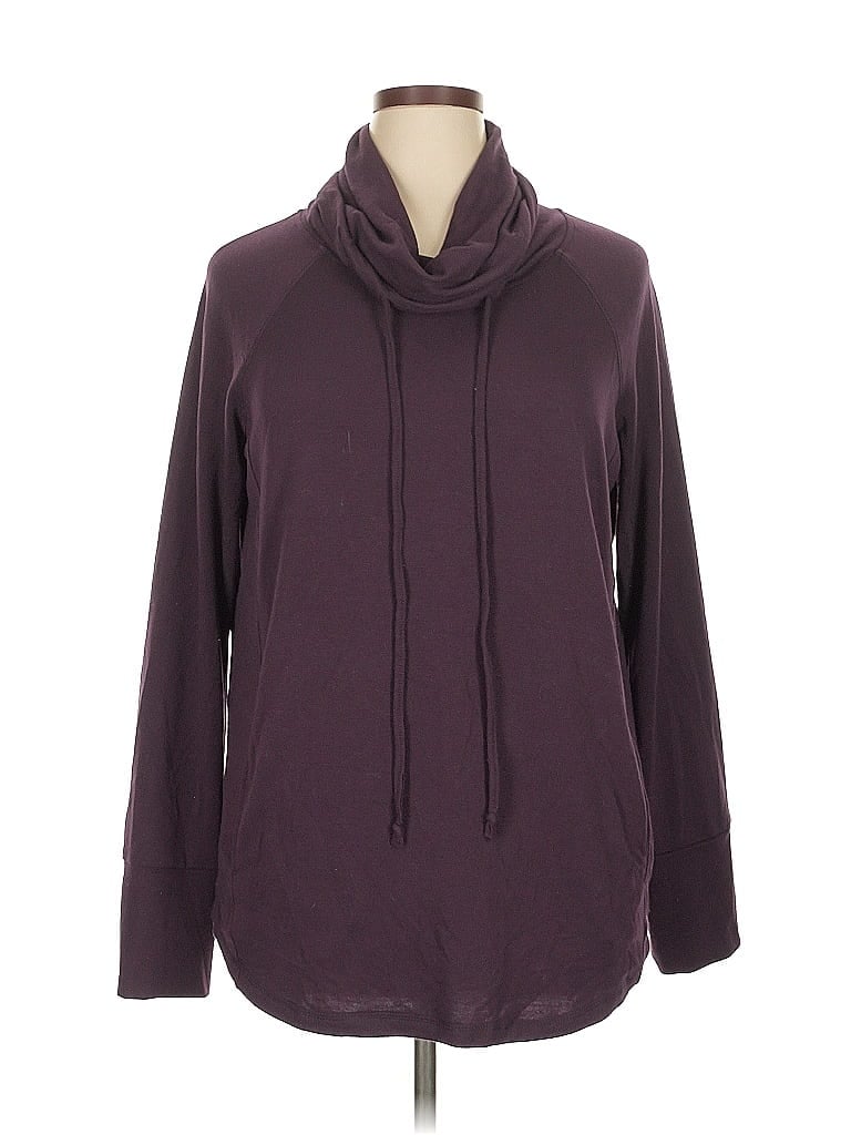 Pink Clover Burgundy Turtleneck Sweater Size XL - photo 1