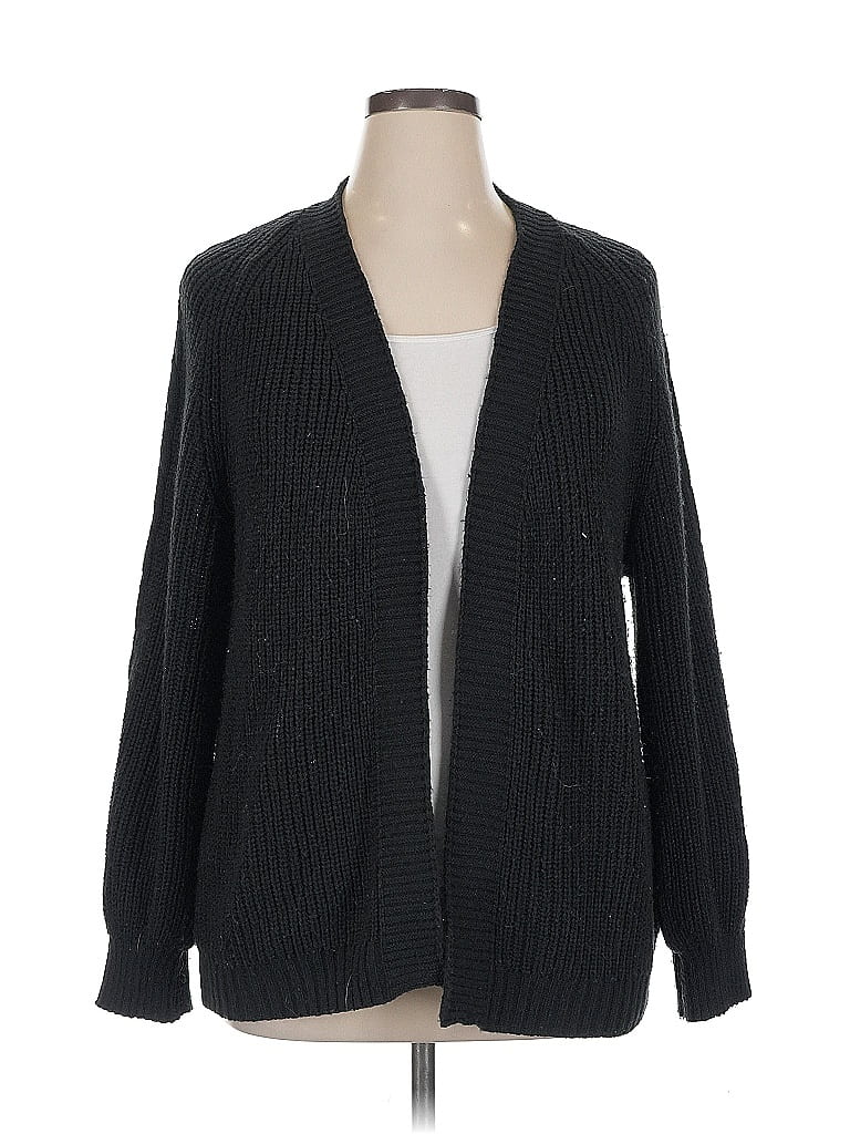 Pre-owned Jessica Simpson Cardigan Sweater In Black
