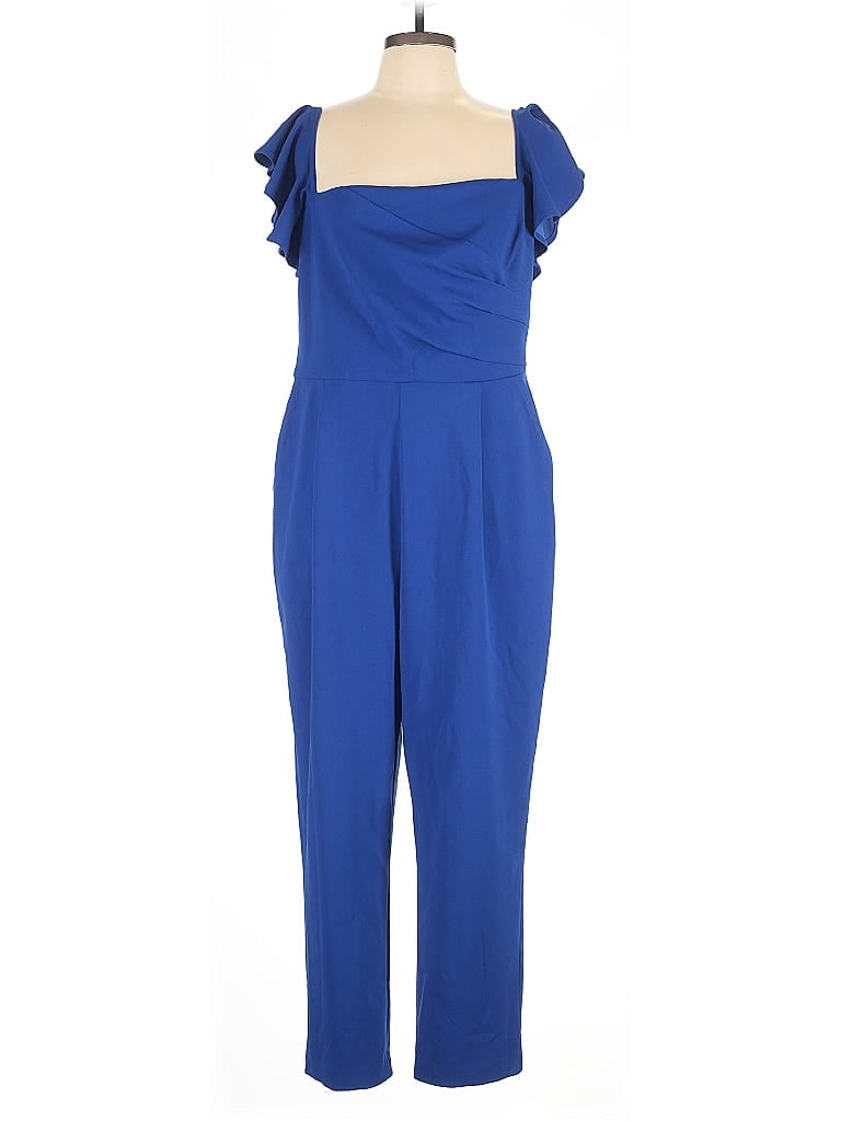 Pre-owned Calvin Klein Jumpsuit In Blue