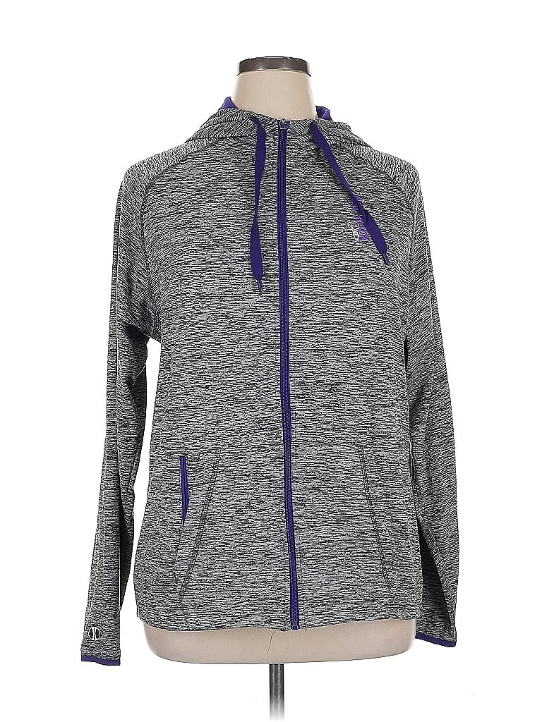 Pre-owned Assorted Brands Track Jacket In Gray