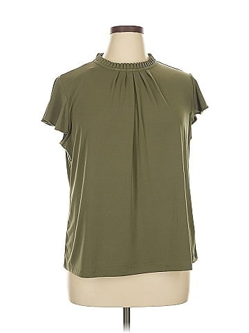 Calvin Klein Short Sleeve Blouse (view 1)