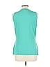 St. John Teal Sleeveless T-Shirt Size L - photo 2