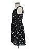Bar III 100% Polyester Hearts Black Casual Dress Size S - photo 5