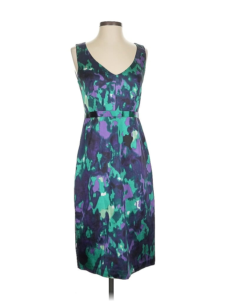 Click to view more detailed imagery on our partner's website Pre-owned Tahari Cocktail Dress In Blue