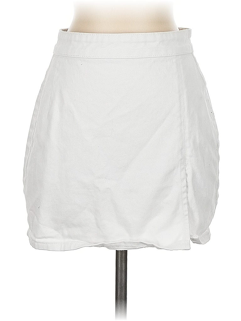 Pre-owned Lioness Casual Skirt In White