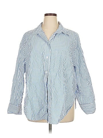 H&M 3/4 Sleeve Button-Down Shirt (view 1)