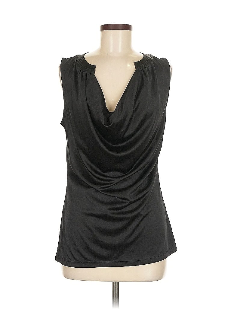 Click to view more detailed imagery on our partner's website Pre-owned New York And Company Sleeveless Blouse In Black