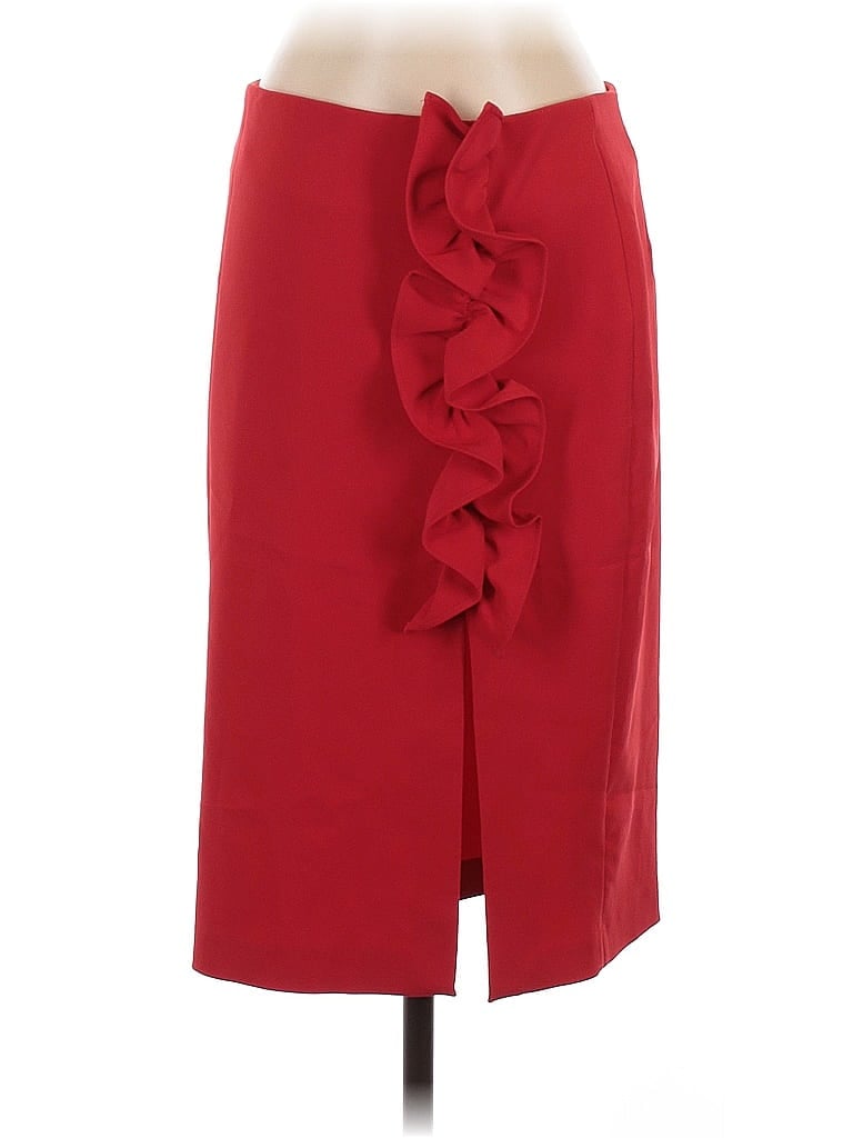 Pre-owned Assorted Brands Formal Skirt In Red