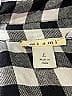Mi ami 100% Rayon Checkered-gingham Black Long Sleeve Button-Down Shirt Size L - photo 7