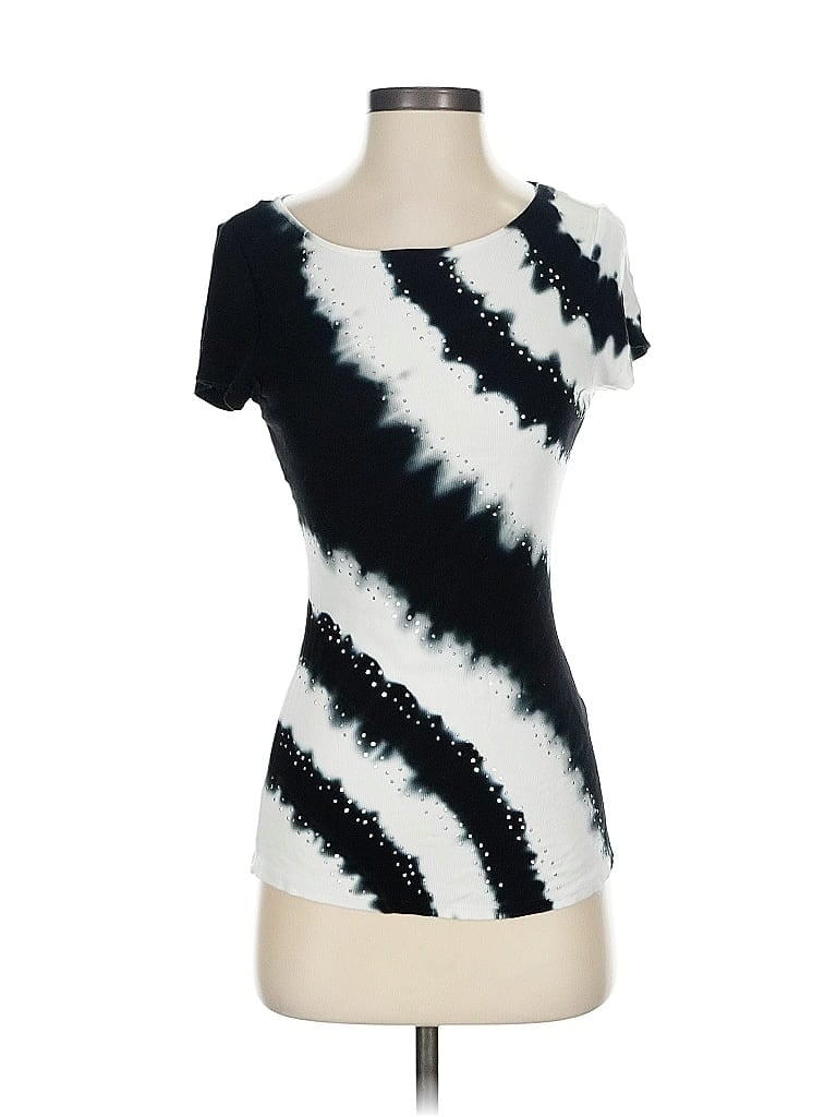 Pre-owned Inc International Concepts Short Sleeve T-shirt In Black