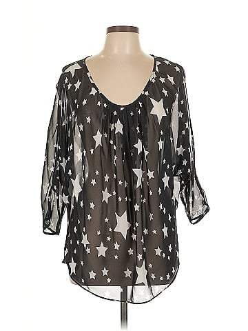 Bisou Bisou 3/4 Sleeve Blouse (view 1)