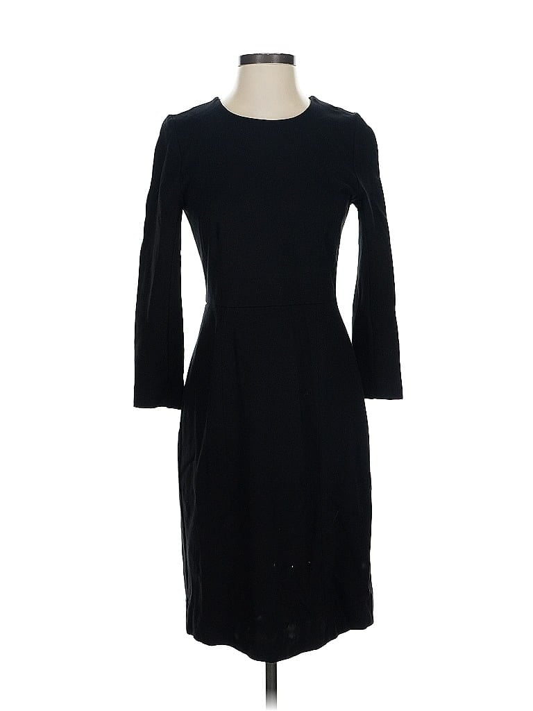 Pre-owned J.crew Factory Store Casual Dress In Black