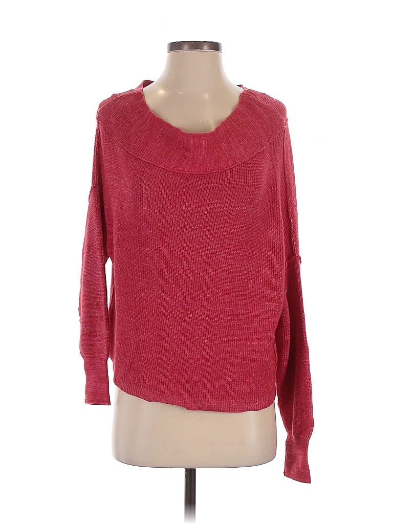 FREE PEOPLE Pre-owned Pullover Sweater In Red