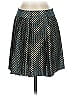 Adampluseve 100% Silk Polka Dots Blue Silk Skirt Size 0 - photo 1