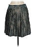 Adampluseve 100% Silk Polka Dots Blue Silk Skirt Size 0 - photo 2