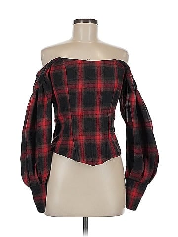 PrettyLittleThing 3/4 Sleeve Blouse (view 1)
