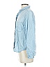 Bella Dahl 100% Tencel Blue Long Sleeve Button-Down Shirt Size S - photo 4