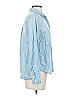 Bella Dahl 100% Tencel Blue Long Sleeve Button-Down Shirt Size S - photo 3