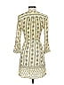 Ann Taylor LOFT 100% Rayon Paisley Ivory Casual Dress Size XS (petite) - photo 2