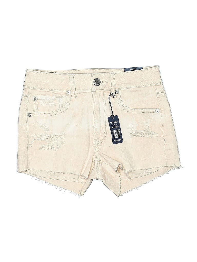 American Eagle Outfitters Denim Shorts In White