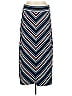 Westport Chevron-herringbone Blue Casual Skirt Size 1X - photo 1