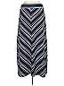 Westport Chevron-herringbone Blue Casual Skirt Size 1X - photo 2