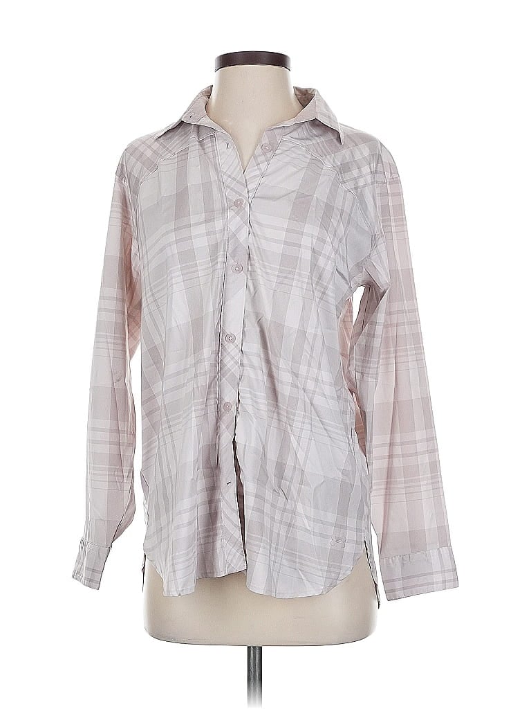 Pre-owned Under Armour Long Sleeve Blouse In Pink