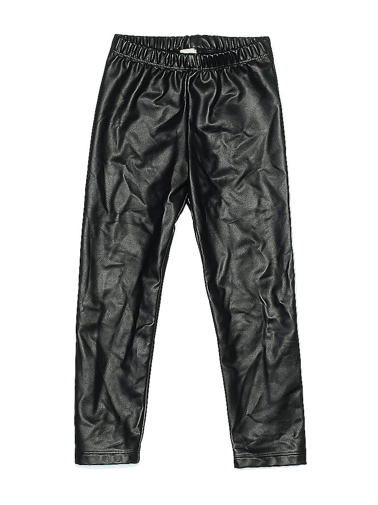 Baby Gap 100% Elastane Metallic Black Track Pants Size 5T - photo 1