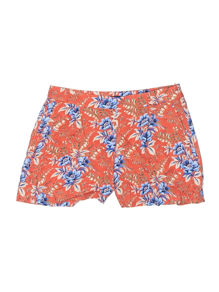 Pre-owned Ann Taylor Loft Shorts In Orange